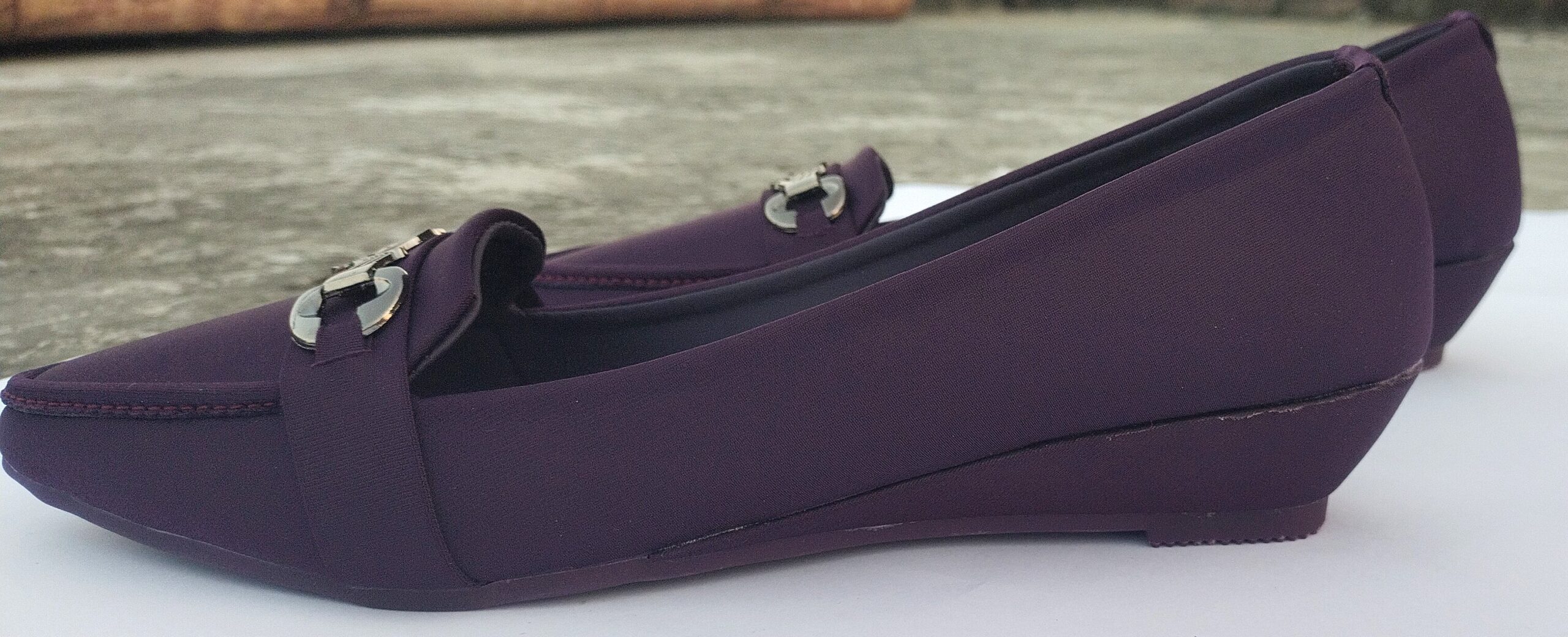 Purple Butterfly Charm Loafers - Image 13